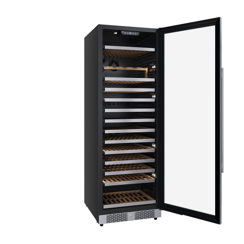 ENERGY STAR 140 BOTTLE 24 BUILT-IN STAINLESS STEEL WINE REFRIGERATOR 