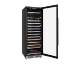 ENERGY STAR 140 BOTTLE 24 BUILT-IN STAINLESS STEEL WINE REFRIGERATOR 