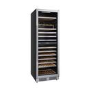ENERGY STAR 140 BOTTLE 24 BUILT-IN STAINLESS STEEL WINE REFRIGERATOR 