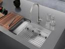 28-3/4 in. Undermount Stainless Steel Single Bowl Workstation Kitchen Sink in Diamond 