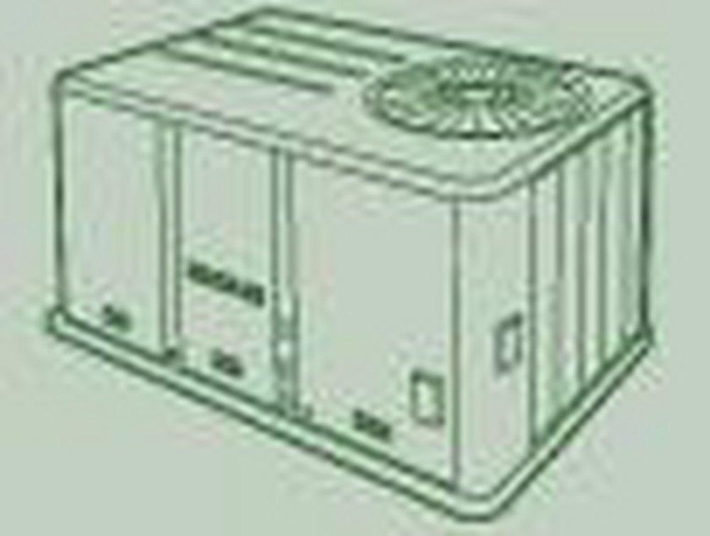 7.5 Ton - Convertible - Standard Efficient - Packaged Heat Pump - No Air - 460/3 