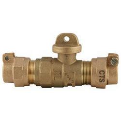 3/4 in. Pack Joint Water Service Brass Stop