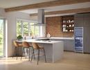Anzio 90 cm LED Island Hood in Stainless Steel, 600 CFM with ACT 