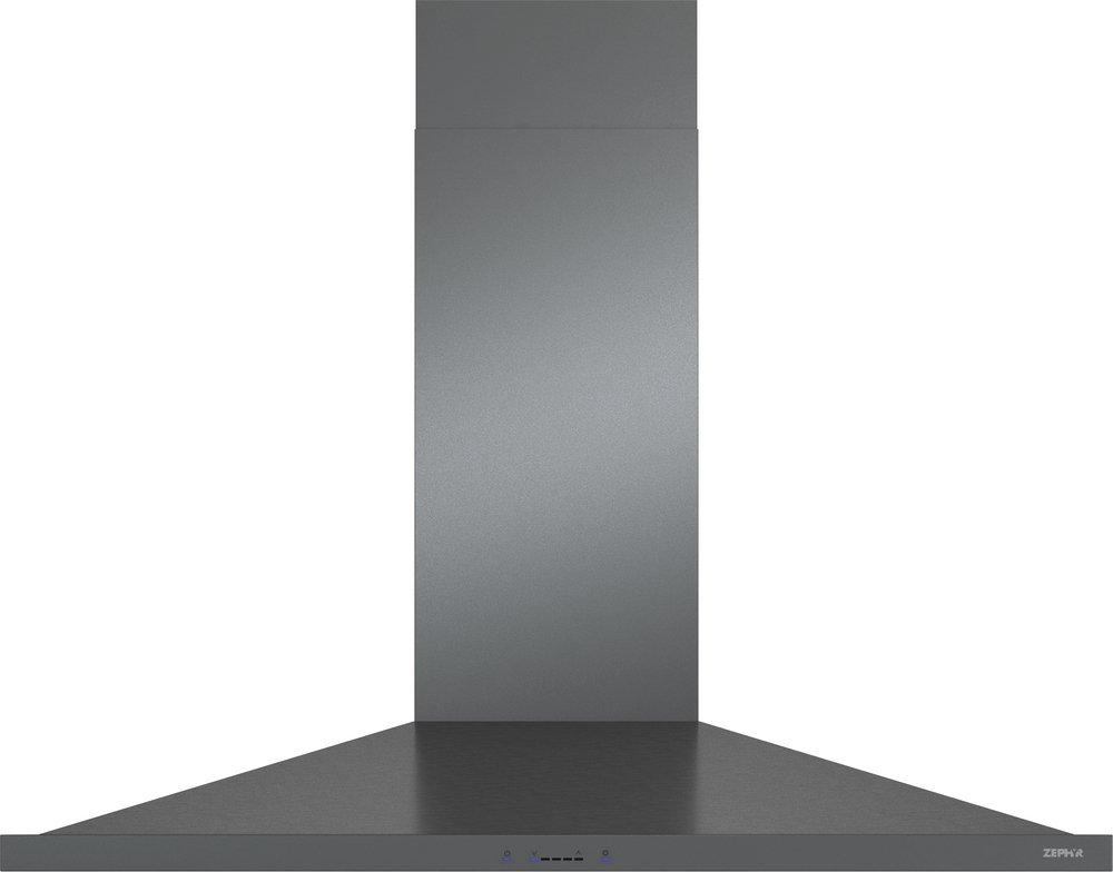 Anzio 90 cm LED Wall Hood in Black Stainless Steel, 600 CFM with ACT 