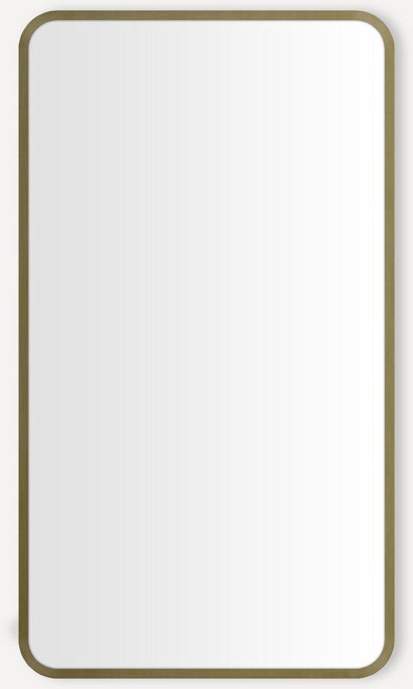 CAB ROUND CORNER METAL 2034D4 AGD BRSS 