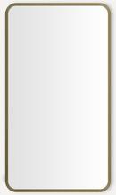 19-1/4 x 34-1/4 in. Recessed and Surface Mount Medicine Cabinet in Aged Brass