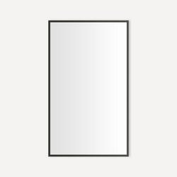 23-1/4 x 39-3/8 in. Recessed Mount and Surface Mount Medicine Cabinet in Iron Black