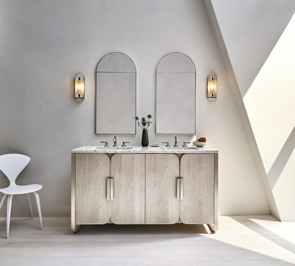 MUR HILL ARCH 2040 MATTE BLACK ELEC 