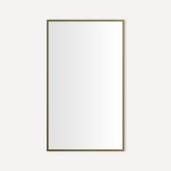 23-1/4 x 39-3/8 in. Recessed Mount and Surface Mount Medicine Cabinet in Aged Brass