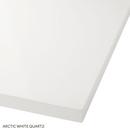 72 VANITY WITH RECTANGULAR UNDERMOUNT SINKS UNFINISHED FEATHERED WHITE WIDESPREAD 