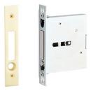 ELONGATED POPOUT BRASS POCKET DOOR PULL PASS SATIN BRASS 