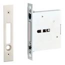 ELONGATED POPOUT BRASS POCKET DOOR PULL PASS SATIN BRASS 