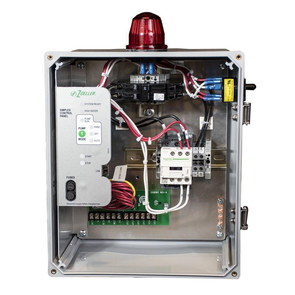 California Air Tools Grey Polycarbonate Pump Control Panel 