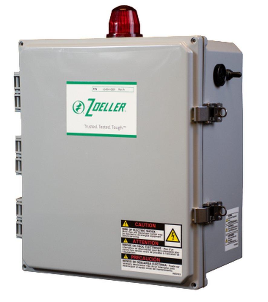 Zoeller Grey Polycarbonate Pump Control Panel 