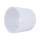 White PVC DWV Coupling 