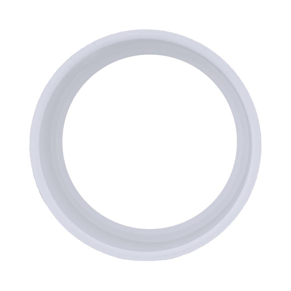 White PVC DWV Coupling 
