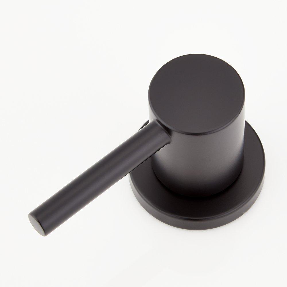 Two Handle Widespread Bathroom Sink Faucet in Matte Black 
