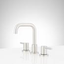 Two Handle Widespread Bathroom Sink Faucet in Brushed Nickel 