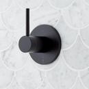 Single Handle Pressure Balancing Valve Trim in Matte Black