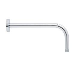 12 in. Shower Arm for Rain Shower with Escutcheon in Polished Chrome