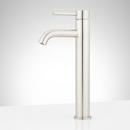 Single Handle Vessel Filler Bathroom Sink Faucet in Brushed Nickel 