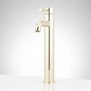 Single Handle Vessel Filler Bathroom Sink Faucet in Brushed Nickel 