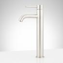 Single Handle Vessel Filler Bathroom Sink Faucet in Brushed Nickel 