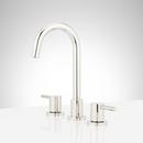 Signature Hardware Chrome Two Handle Widespread Bathroom Sink Faucet 