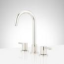 Two Handle Widespread Bathroom Sink Faucet in Polished Chrome 