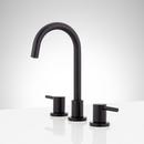 Signature Hardware Chrome Two Handle Widespread Bathroom Sink Faucet 