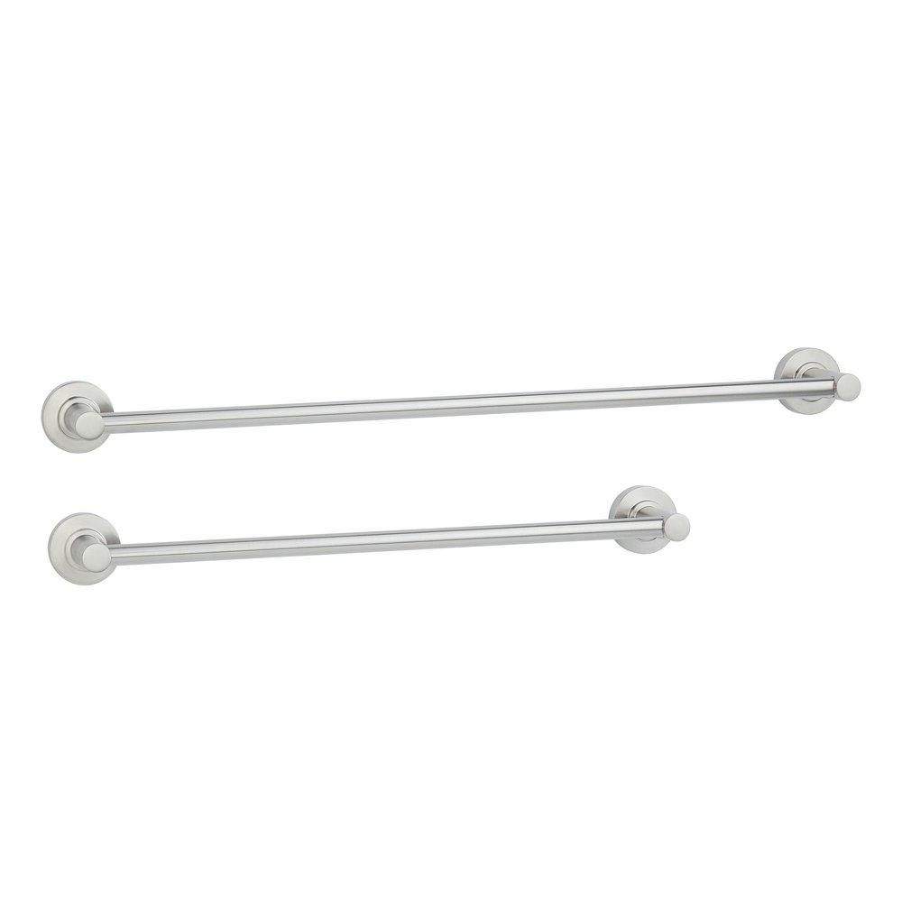Signature Hardware Brushed Gold 18 in. Towel Bar 