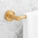 18 in. Towel Bar in Brushed Gold