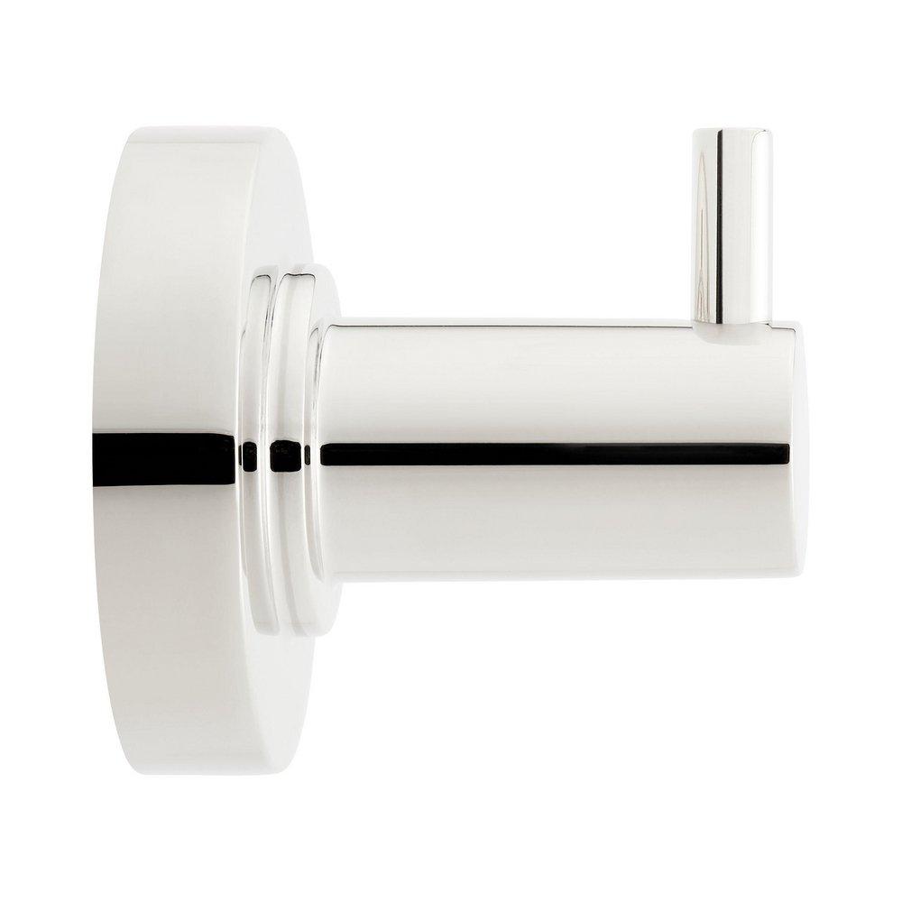 1 Robe Hook in Polished Nickel 