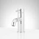 Single Handle Monoblock Bathroom Sink Faucet in Polished Chrome