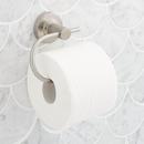 Wall Mount Toilet Tissue Holder in Brushed Nickel 