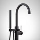 Signature Hardware Chrome Single Handle Lever Floor Mount Filler 