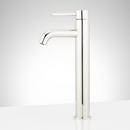 Single Handle Vessel Filler Bathroom Sink Faucet in Polished Brass 