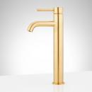 Signature Hardware Polished Nickel Single Handle Vessel Filler Bathroom Sink Faucet 