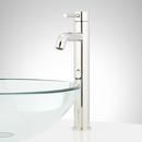 Single Handle Vessel Filler Bathroom Sink Faucet in Polished Nickel 