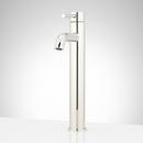Signature Hardware Polished Nickel Single Handle Vessel Filler Bathroom Sink Faucet 