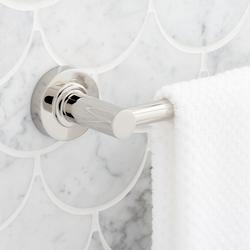 24 in. Towel Bar in Polished Nickel