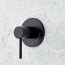 Single Handle Volume Control Valve Trim in Matte Black