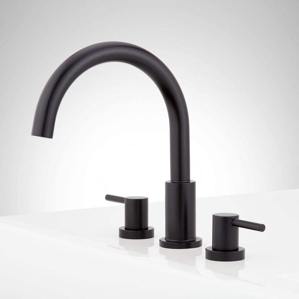 Signature Hardware Chrome Two Handle Roman Tub Filler Faucet (Trim Only) 