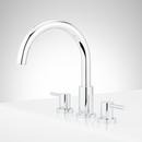Signature Hardware Chrome Two Handle Roman Tub Filler Faucet (Trim Only) 
