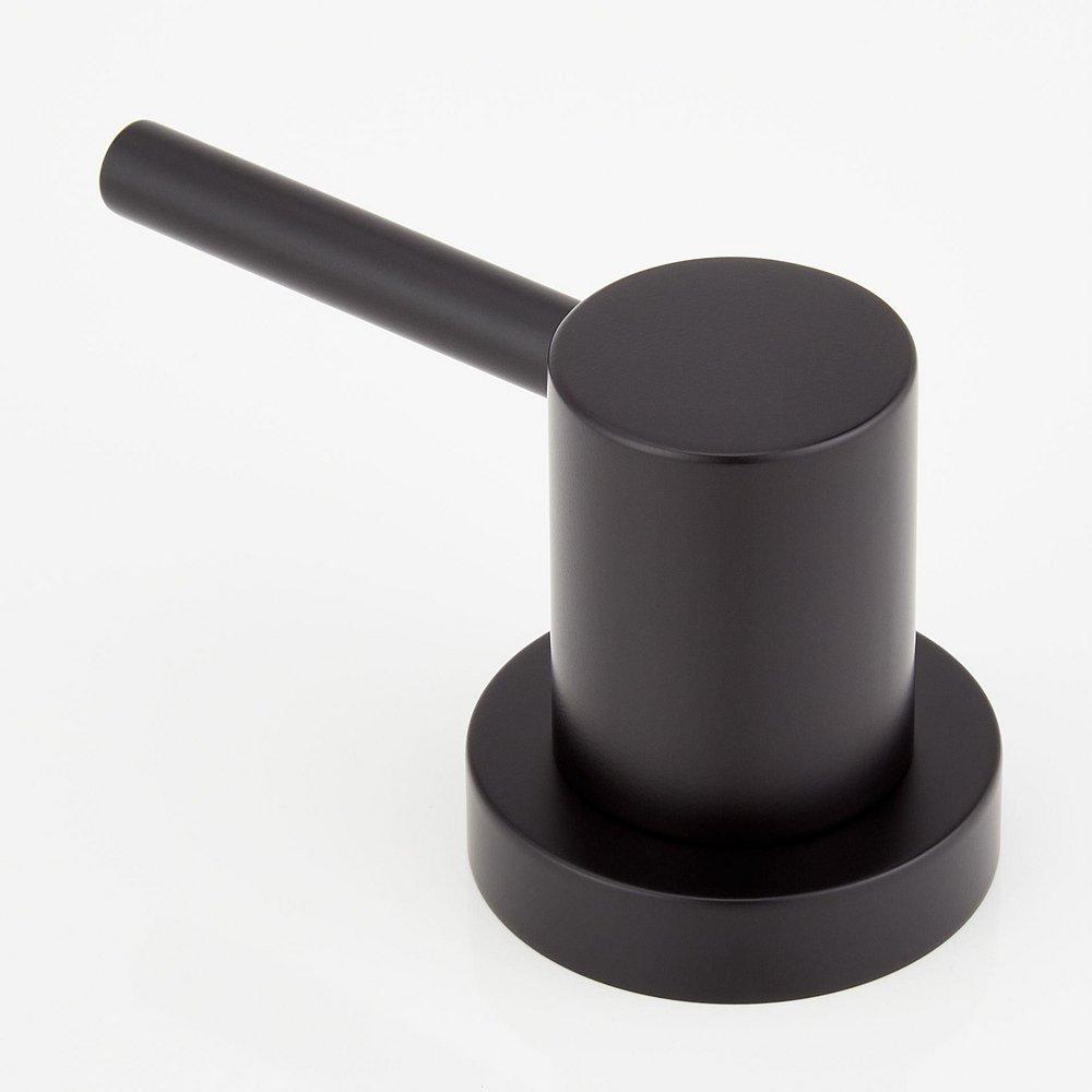Two Handle Roman Tub Faucet in Matte Black (Trim Only) 
