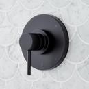 Single Handle Pressure Balancing Valve Trim in Matte Black 
