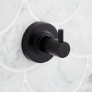 1 Robe Hook in Matte Black