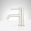 Signature Hardware Polished Brass Single Handle Monoblock Bathroom Sink Faucet 