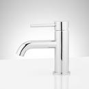 Signature Hardware Polished Brass Single Handle Monoblock Bathroom Sink Faucet 