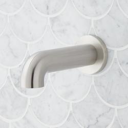 Tub Spout in Brushed Nickel